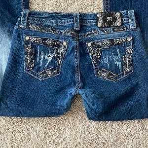 Miss me jeans size 30x27 1/2